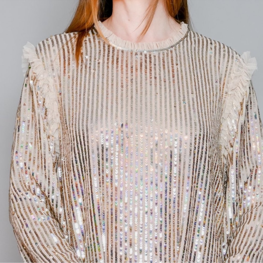 Needle & Thread Sequins Dress - Picture 2 of 8